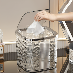 Acrylic Trash Can Small